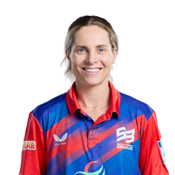 Sophie Molineux portrait in Official Southern Brave 2026 squad shirt