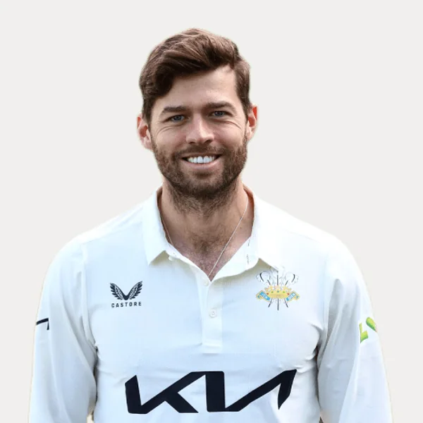 Ben Foakes portrait in Official Surrey squad shirt