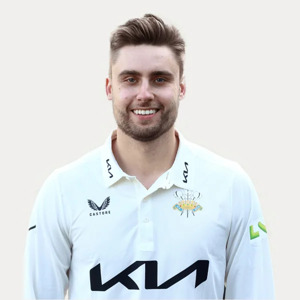 Will Jacks portrait in Official Surrey squad shirt