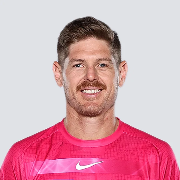 Daniel Hughes portrait in Official Sussex player-directory shirt or playing portrait