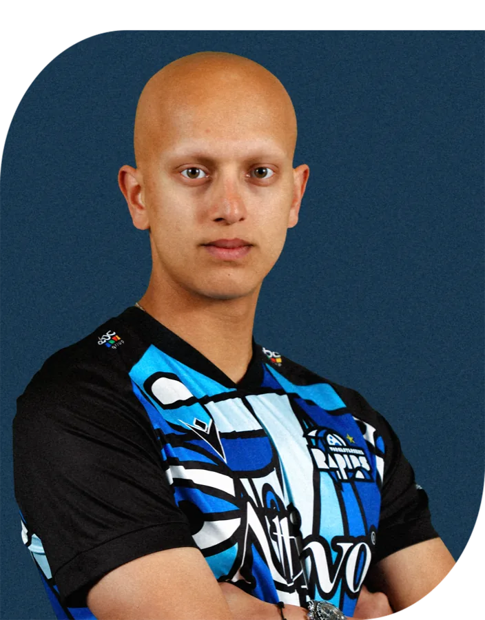 Fateh Singh portrait in Official Worcestershire 2026 men's squad portrait